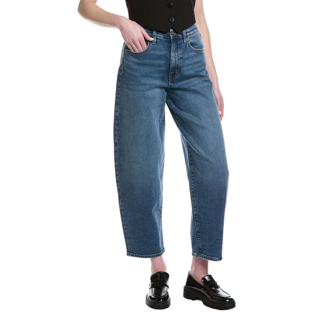 Hudson Jeans Womens  Fergana Barrel Jean, Blue